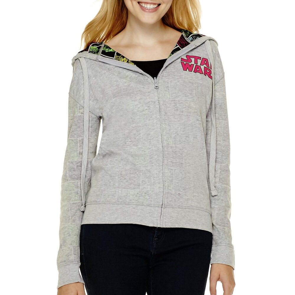 New! Star Wars Reversible Hoodie Jacket